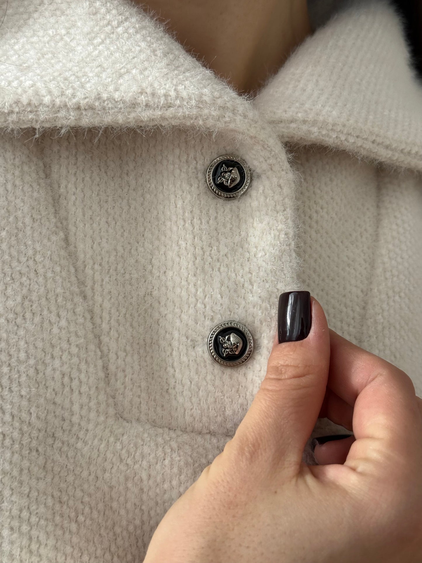 Теплий світшот з коміром