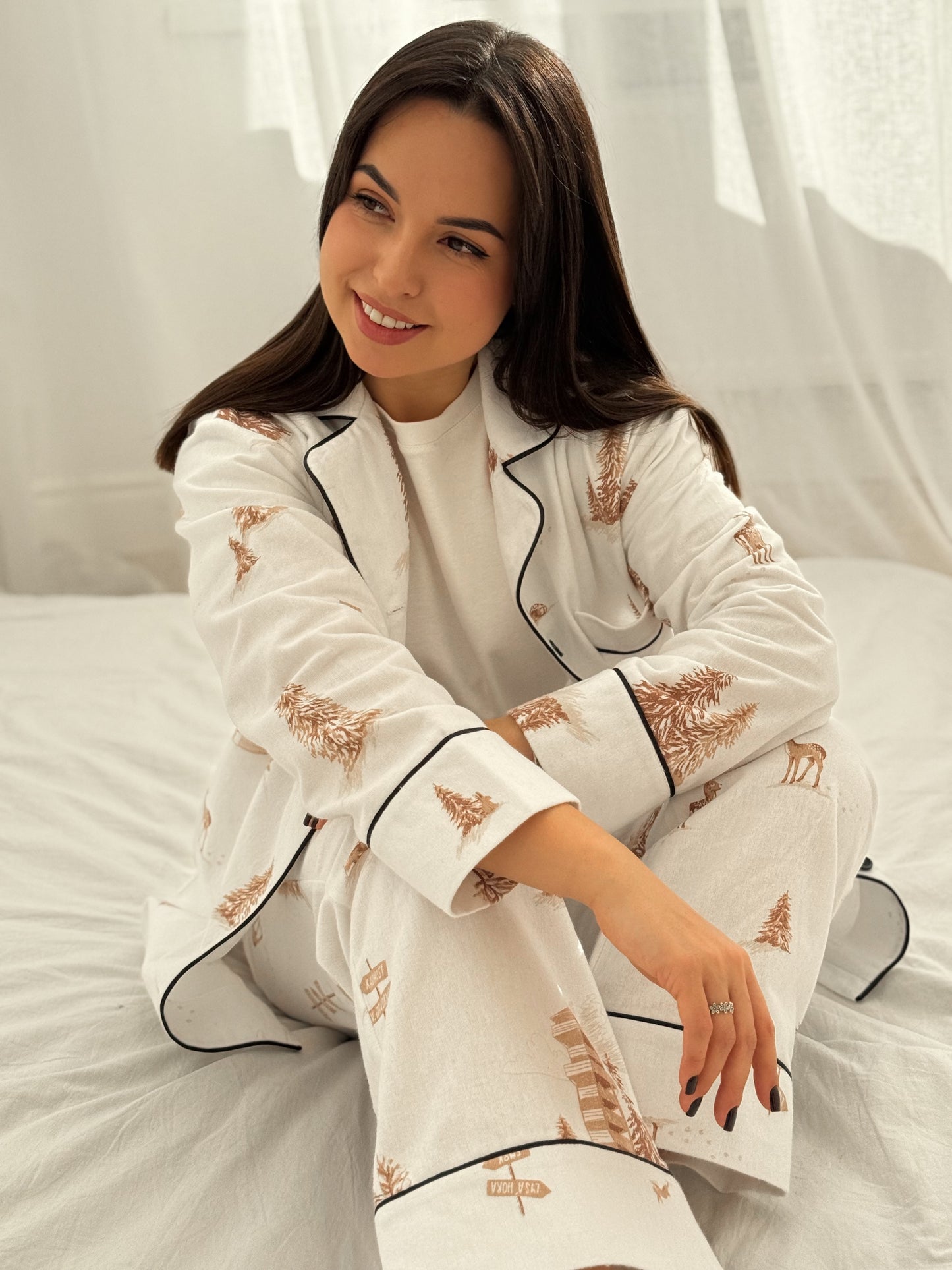 Піжама з м'якої фланелі