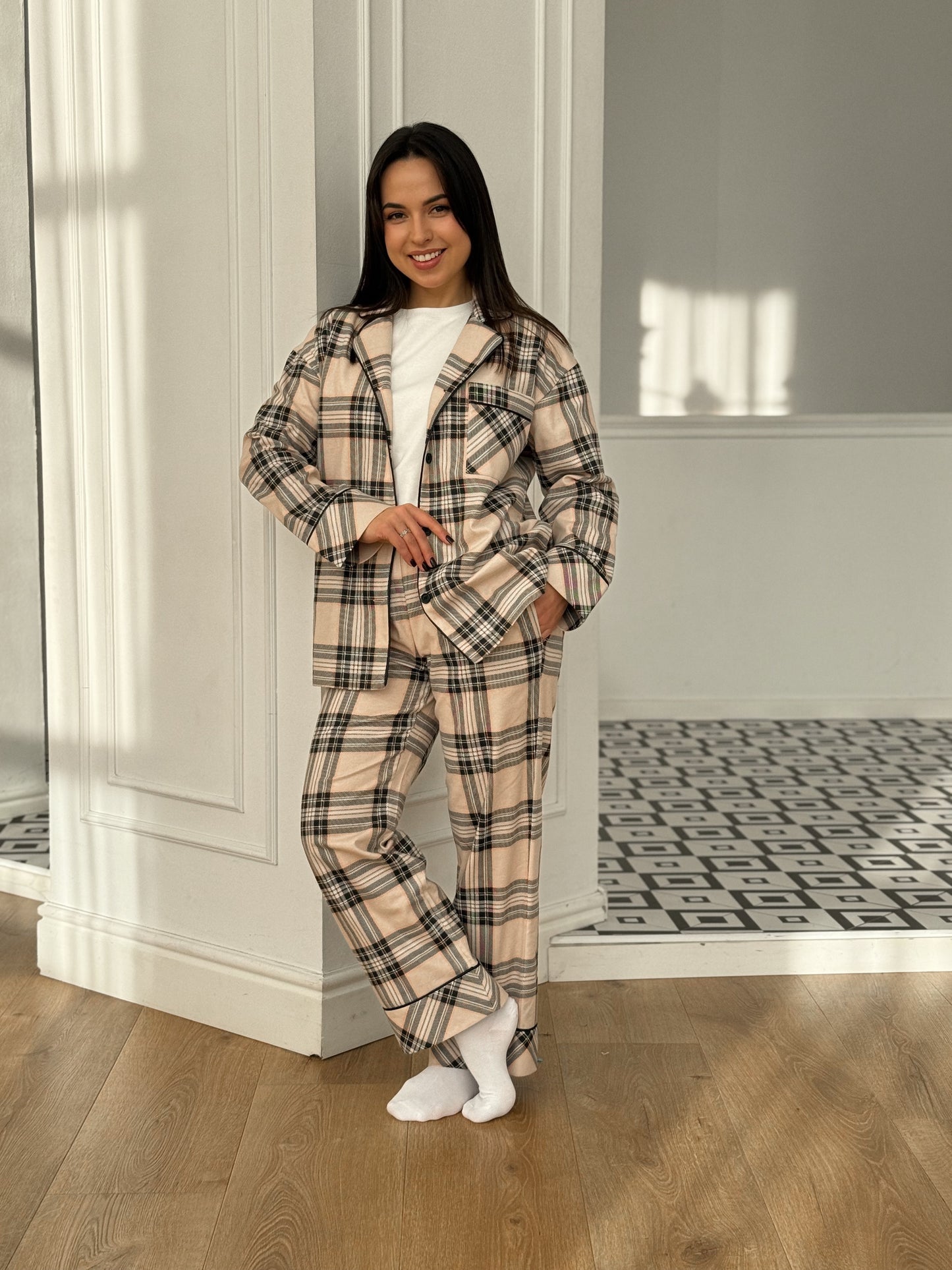 Піжама з м'якої фланелі