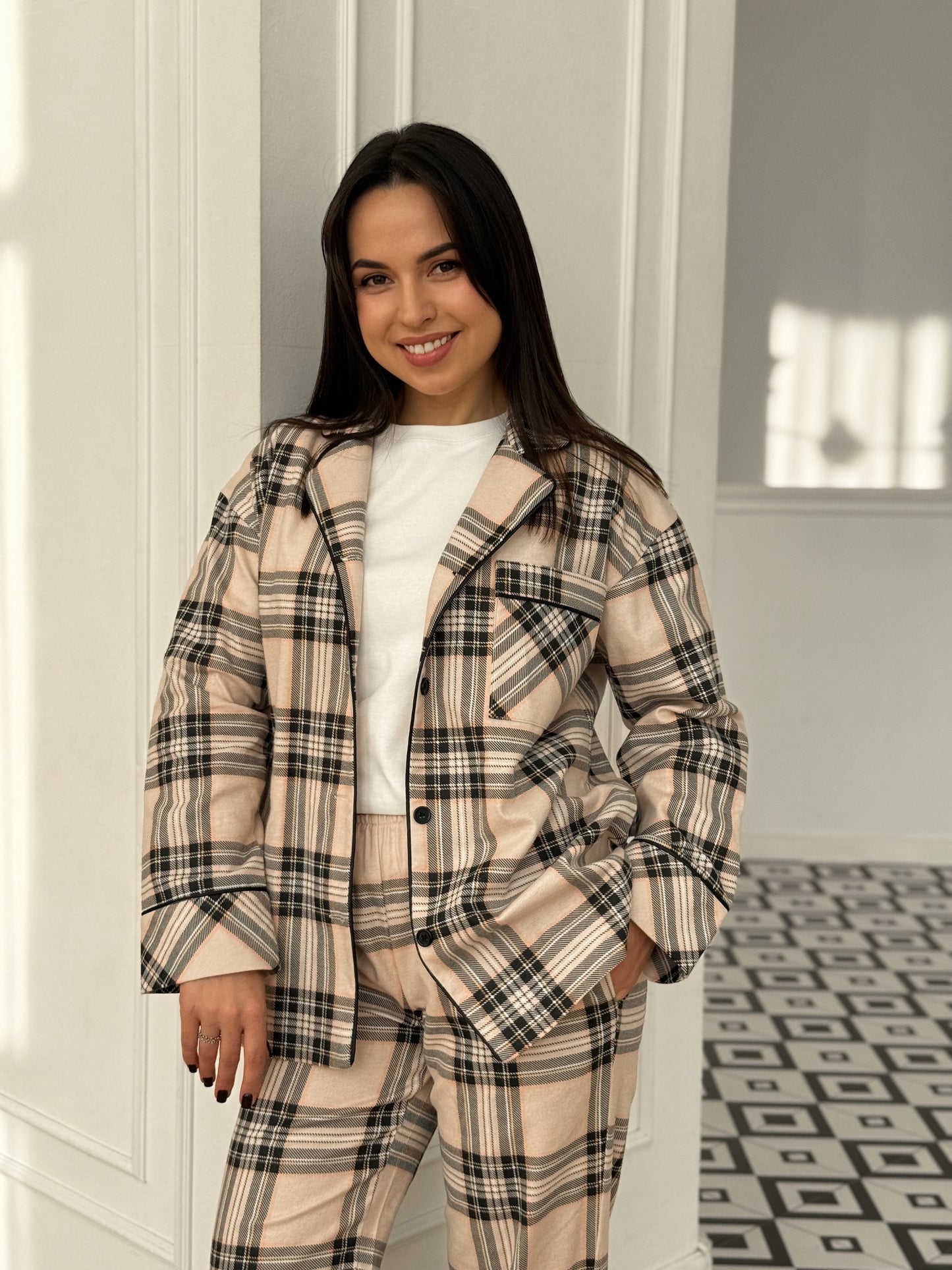 Піжама з м'якої фланелі