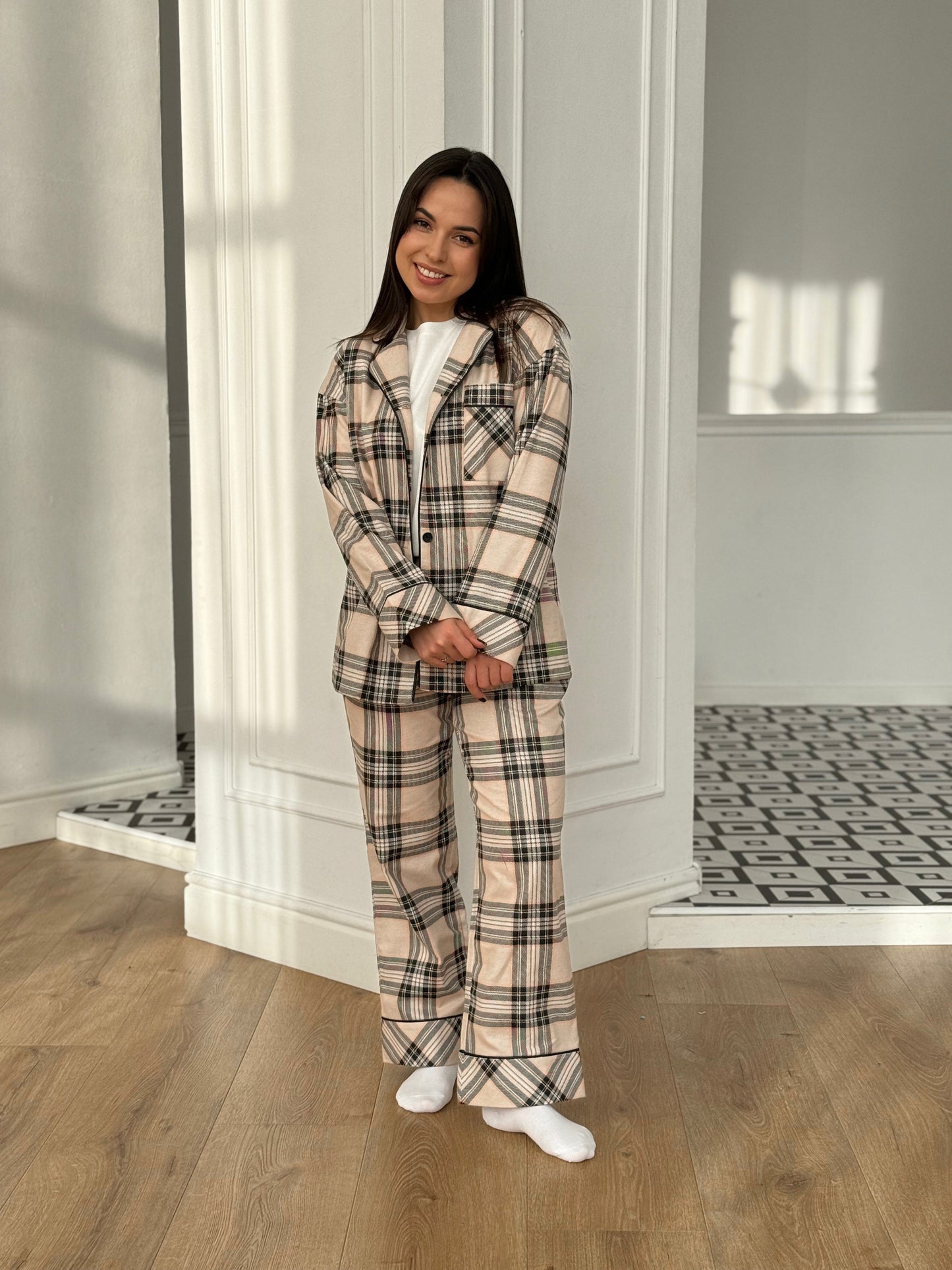 Піжама з м'якої фланелі