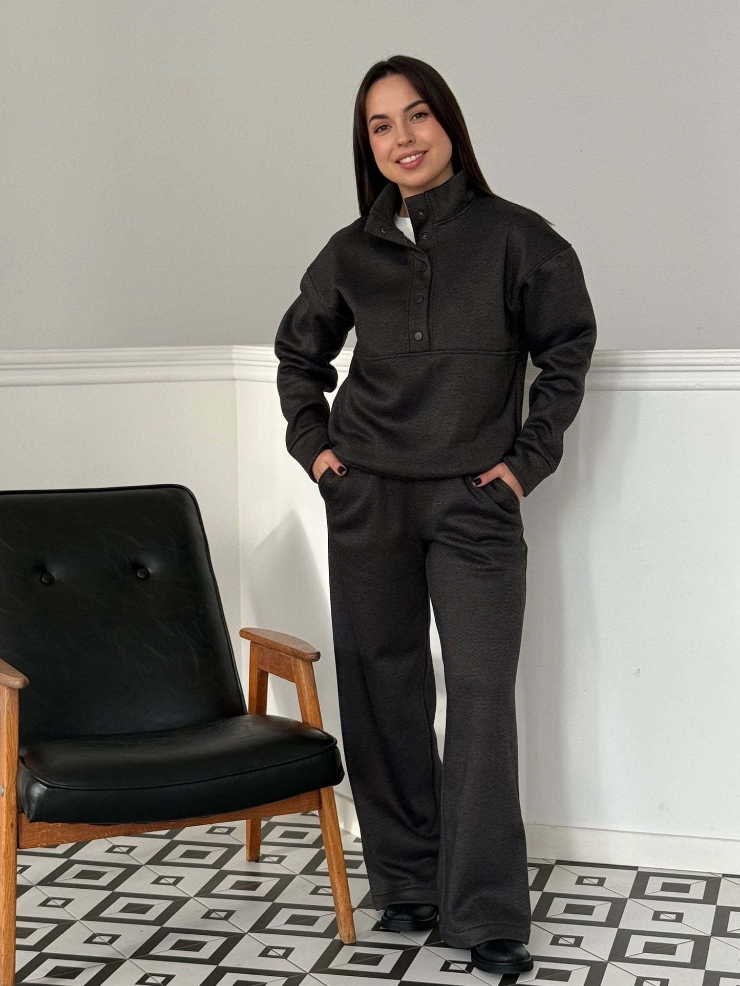 Трикотажний костюм на велюрі