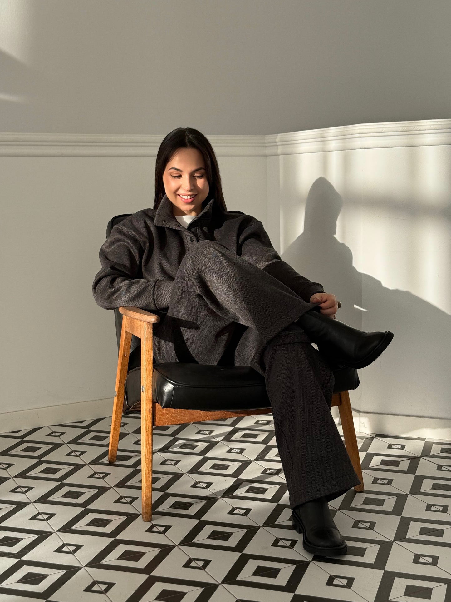 Трикотажний костюм на велюрі