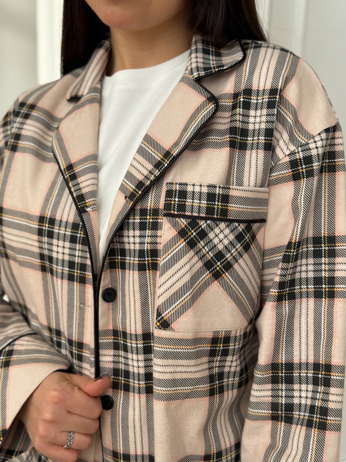 Піжама з м'якої фланелі