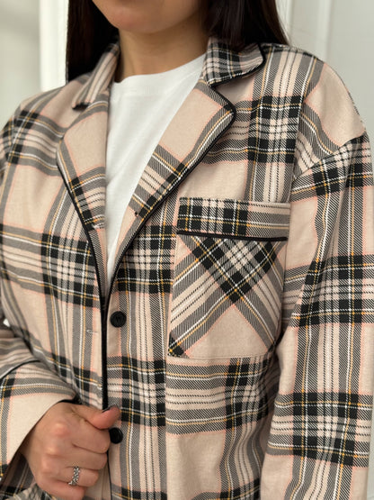 Піжама з м'якої фланелі