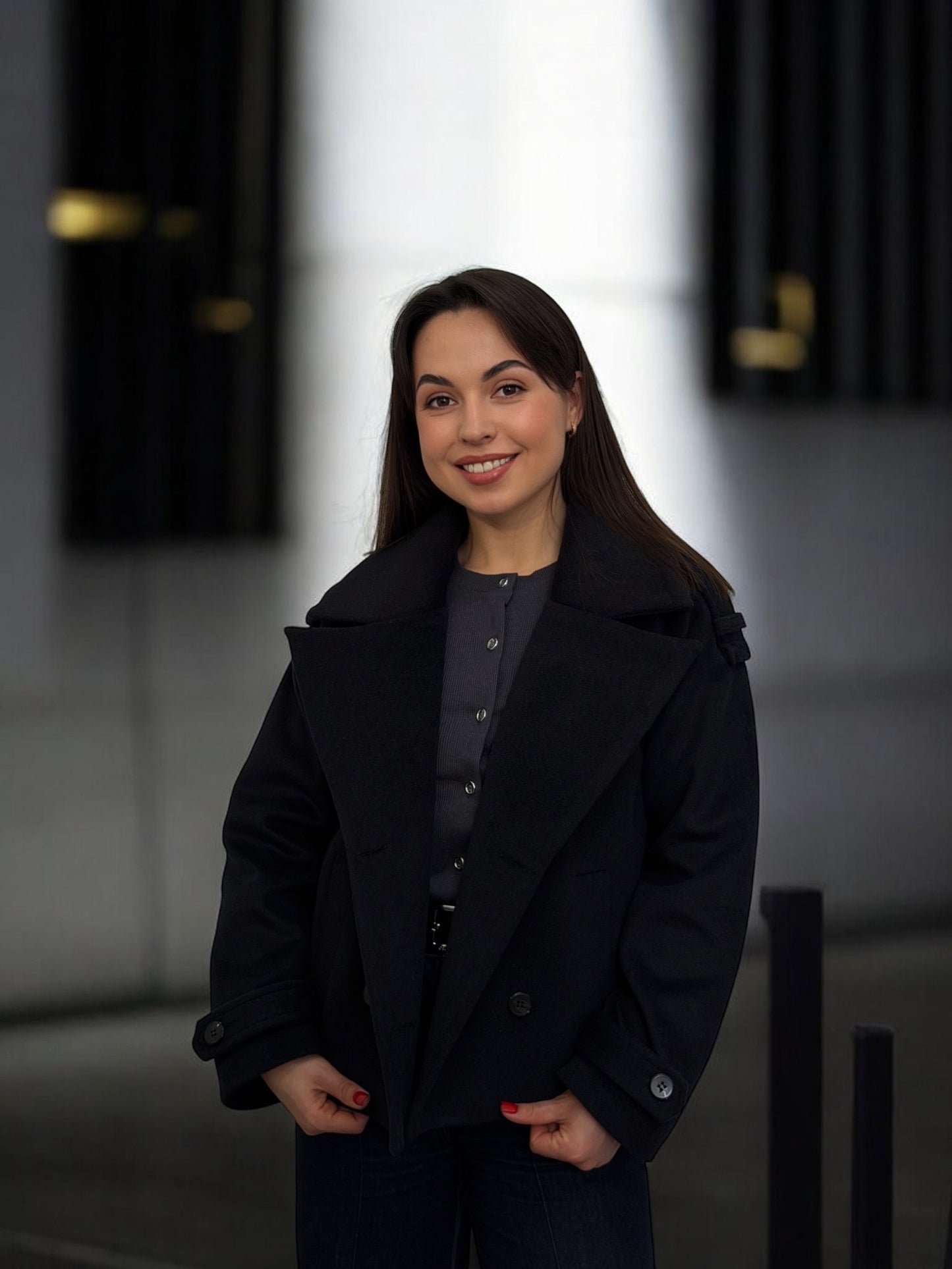 Коротке пальто