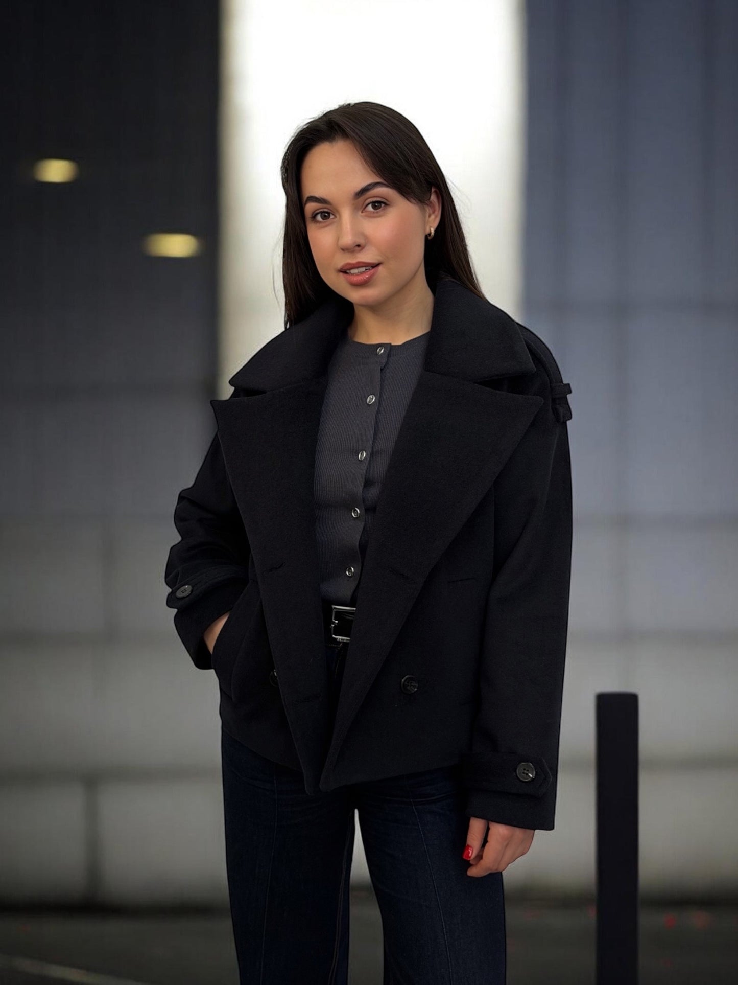 Коротке пальто